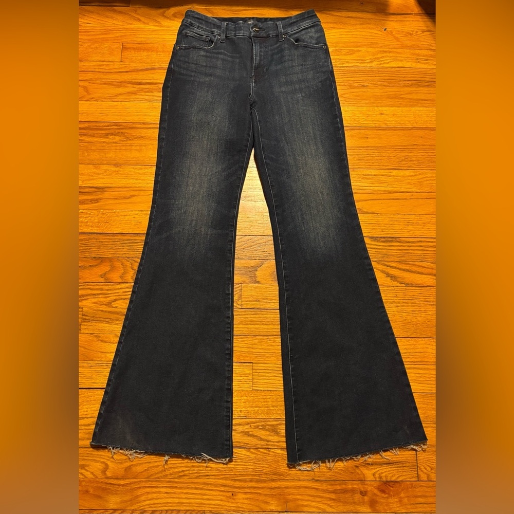 Express Women's Dark Flare Jeans